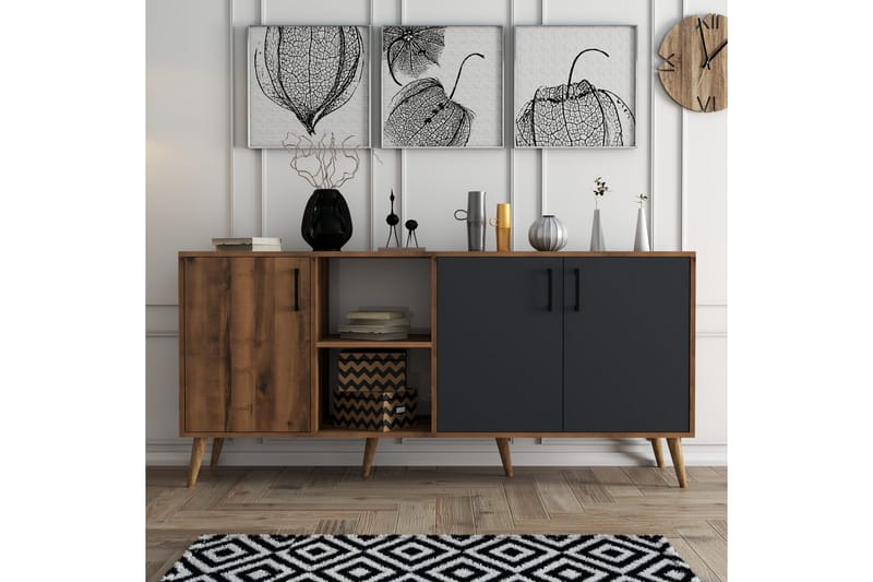 Desgrar Konsolbord 180x80 cm - Brun - Møbler - Borde - Aflastningsbord - Konsolbord & sidebord