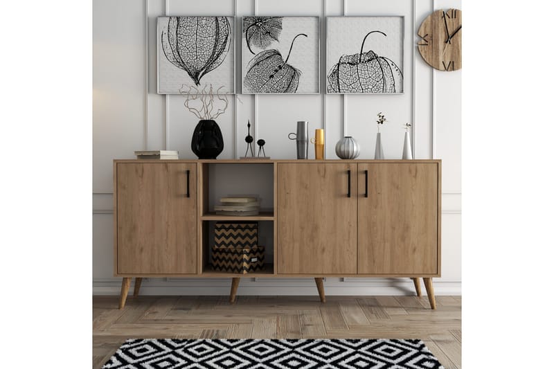 Desgrar Konsolbord 180x80 cm - Brun - Møbler - Borde - Aflastningsbord - Konsolbord & sidebord