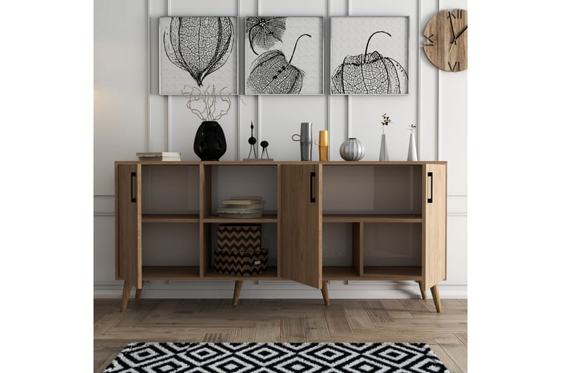 Desgrar Konsolbord 180x80 cm - Brun - Møbler - Borde - Aflastningsbord - Konsolbord & sidebord