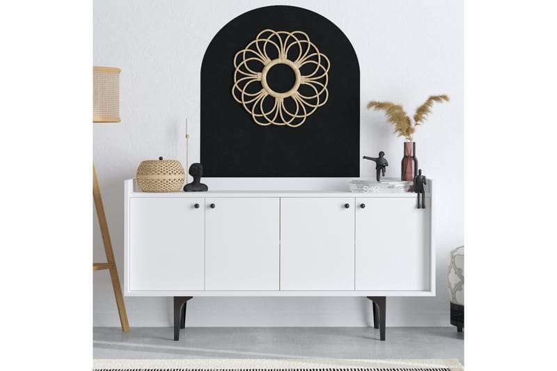Desgrar Sidebord 150x80 cm - Hvid - Møbler - Borde - Aflastningsbord - Konsolbord & sidebord