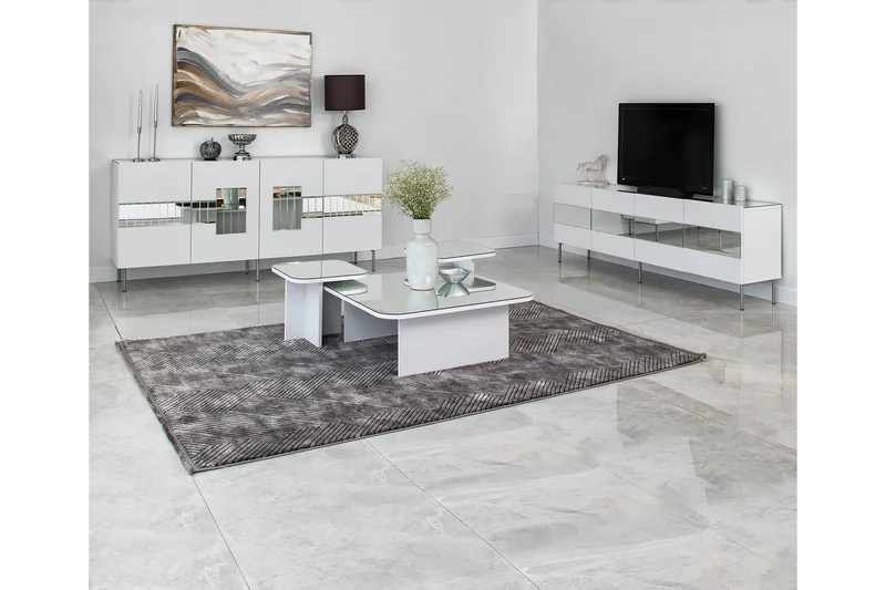 Djarhint Konsolbord 180 cm - Hvid - Opbevaring - Opbevaringsmøbler - Skænke & sideboards