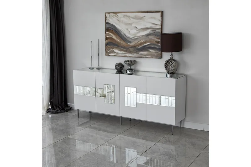 Djarhint Konsolbord 180 cm - Hvid - Opbevaring - Opbevaringsmøbler - Skænke & sideboards