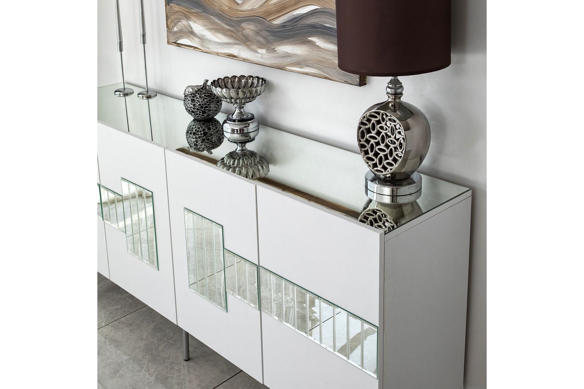 Djarhint Konsolbord 180 cm - Hvid - Møbler - Borde - Aflastningsbord - Konsolbord & sidebord