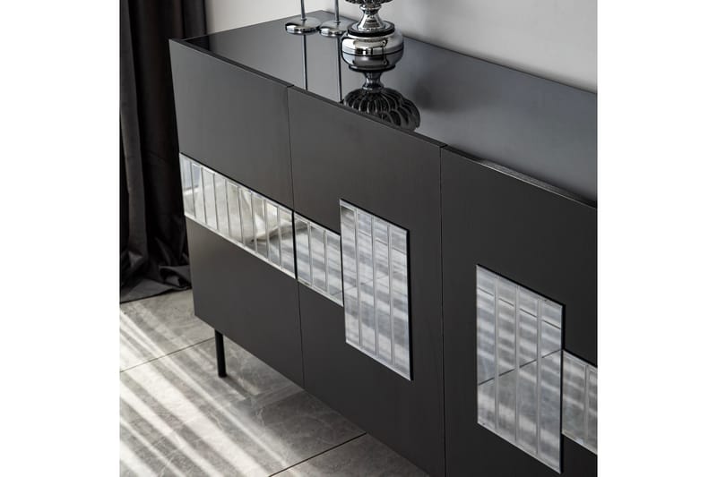 Djarhint Konsolbord 180 cm - Sort - Møbler - Borde - Aflastningsbord - Konsolbord & sidebord