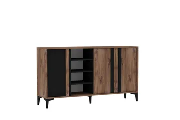 Dora Konsolbord 160 cm - Antracit - Opbevaring - Opbevaringsmøbler - Skænke & sideboards