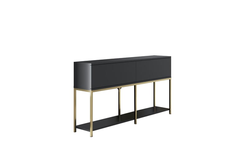 Dorlord Konsolbord 150 cm - Grå/Guld - Møbler - Borde - Aflastningsbord - Konsolbord & sidebord