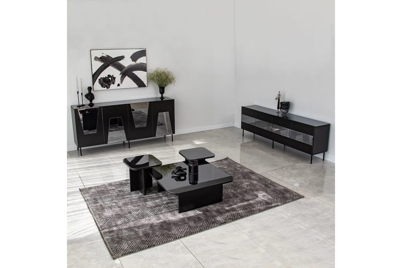 Eraclea Konsolbord 180 cm - Sort - Opbevaring - Opbevaringsmøbler - Skænke & sideboards