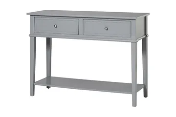 Franklin Konsolbord 104 cm Grå - Dorel Home - Møbler - Borde - Aflastningsbord - Konsolbord & sidebord