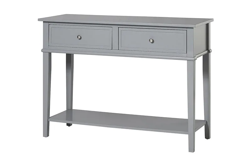 Franklin Konsolbord 104 cm Grå - Dorel Home - Møbler - Borde - Aflastningsbord - Konsolbord & sidebord