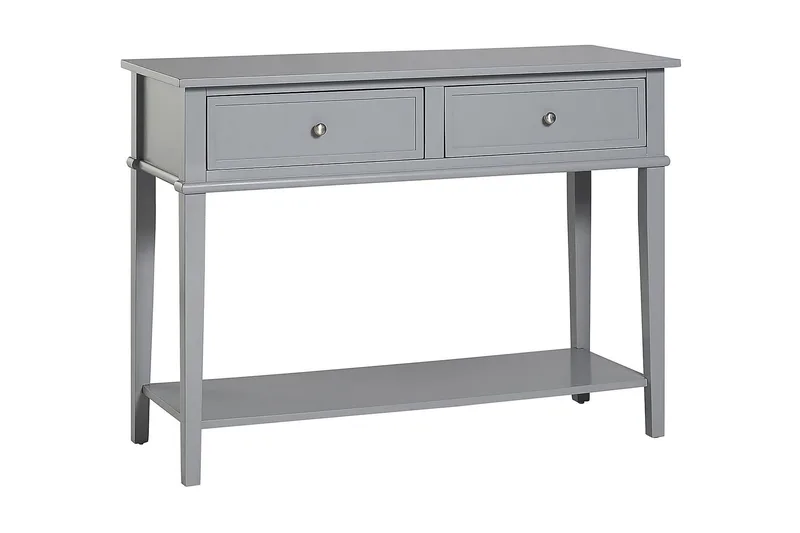 Franklin Konsolbord 104 cm Grå - Dorel Home - Møbler - Borde - Aflastningsbord - Konsolbord & sidebord
