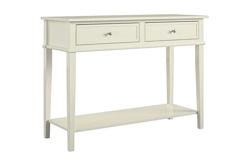 Franklin Konsolbord 104 cm Hvid - Dorel Home - Møbler - Borde - Aflastningsbord - Konsolbord & sidebord