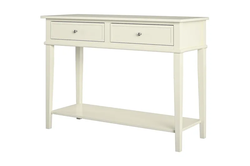 Franklin Konsolbord 104 cm Hvid - Dorel Home - Møbler - Borde - Aflastningsbord - Konsolbord & sidebord