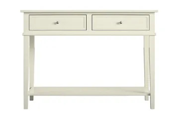 Franklin Konsolbord 104 cm Hvid - Dorel Home - Møbler - Borde - Aflastningsbord - Konsolbord & sidebord