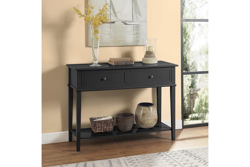 Franklin Konsolbord 104 cm Sort - Dorel Home - Møbler - Borde - Aflastningsbord - Konsolbord & sidebord