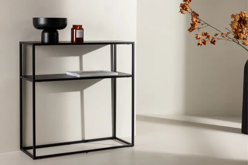 Georgetown Skænk 80x30 cm - Sort - Møbler - Borde - Aflastningsbord - Konsolbord & sidebord