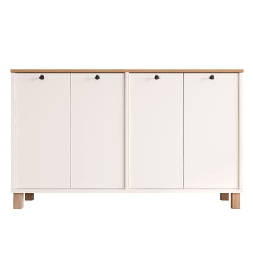 Konsolbord Hanah Home Nord (120 x 73,6 x 29,5 cm) Hvid eg - Hvid og eg - Møbler - Borde - Aflastningsbord - Entrébord