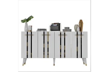 Harsum Konsolbord 150 cm - Guld/Hvid - Møbler - Borde - Aflastningsbord - Konsolbord & sidebord