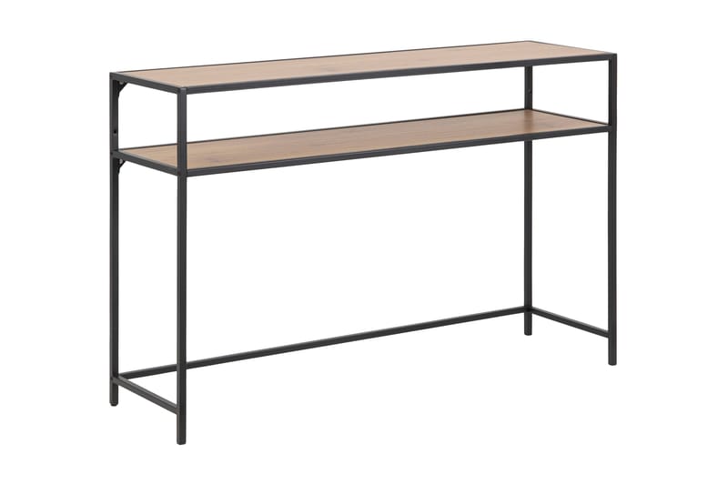 Hasslevik Konsolbord 120 cm - Natur/Mat Sort - Møbler - Borde - Aflastningsbord - Konsolbord & sidebord