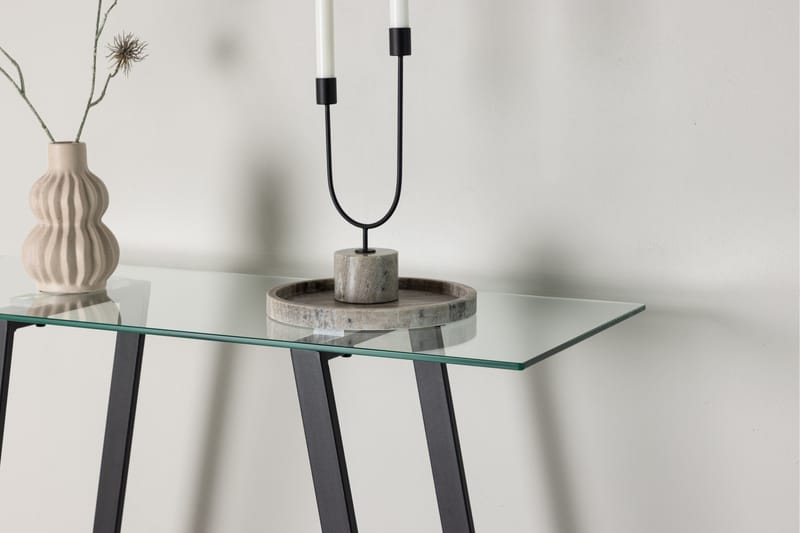 Horten Skænk 100x40 cm - Sort - Møbler - Borde - Aflastningsbord - Konsolbord & sidebord