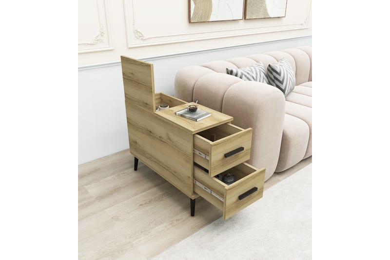 Island Skænk 30 cm - Brun - Møbler - Borde - Aflastningsbord - Konsolbord & sidebord