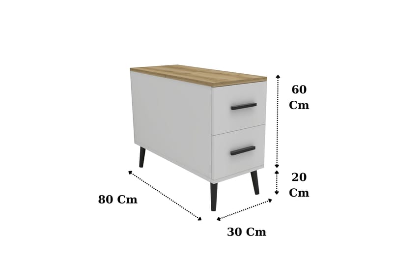 Island Skænk 30 cm - Træ - Skænke & sideboards - Konsolbord & sidebord