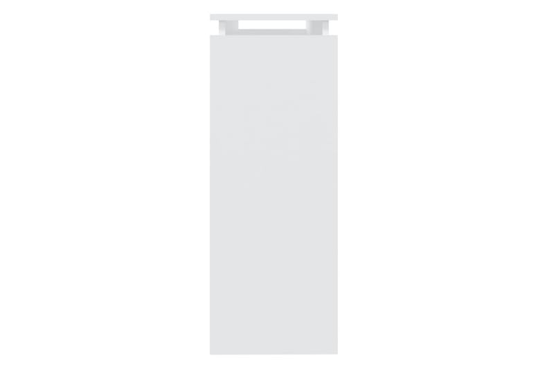 konsolbord 102x30x80 cm spånplade hvid - Hvid - Entrébord - Konsolbord & sidebord