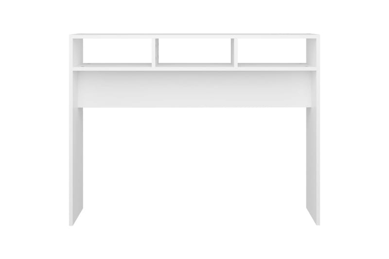 konsolbord 105x30x80 cm spånplade hvid - Hvid - Møbler - Borde - Aflastningsbord - Konsolbord & sidebord