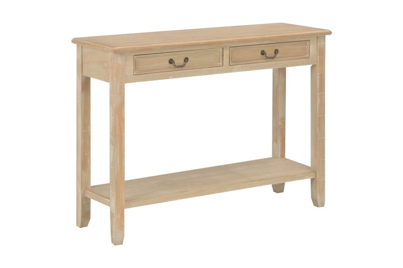 Konsolbord 110 X 35 X 80 Cm Træ - Brun - Møbler - Borde - Aflastningsbord - Konsolbord & sidebord