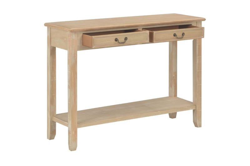 Konsolbord 110 X 35 X 80 Cm Træ - Brun - Møbler - Borde - Aflastningsbord - Konsolbord & sidebord