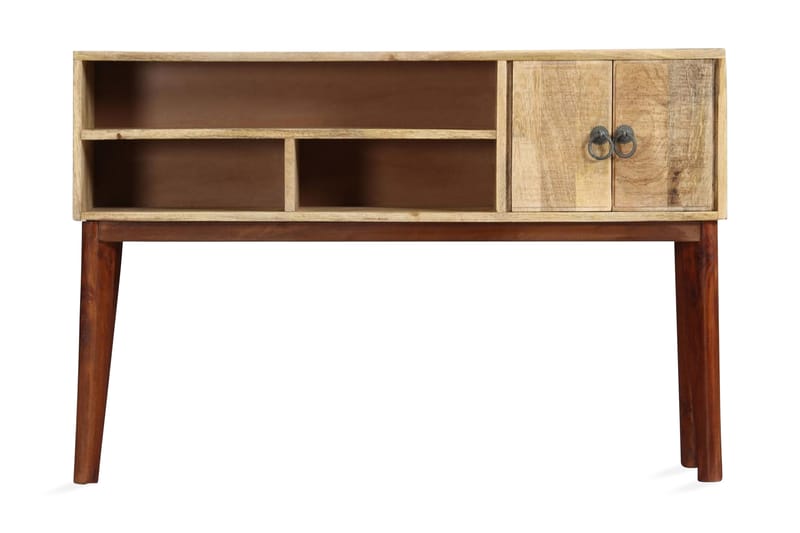 Konsolbord 115 X 30 X 76 Cm Massivt Ru Mangotræ - Brun - Møbler - Borde - Aflastningsbord - Konsolbord & sidebord