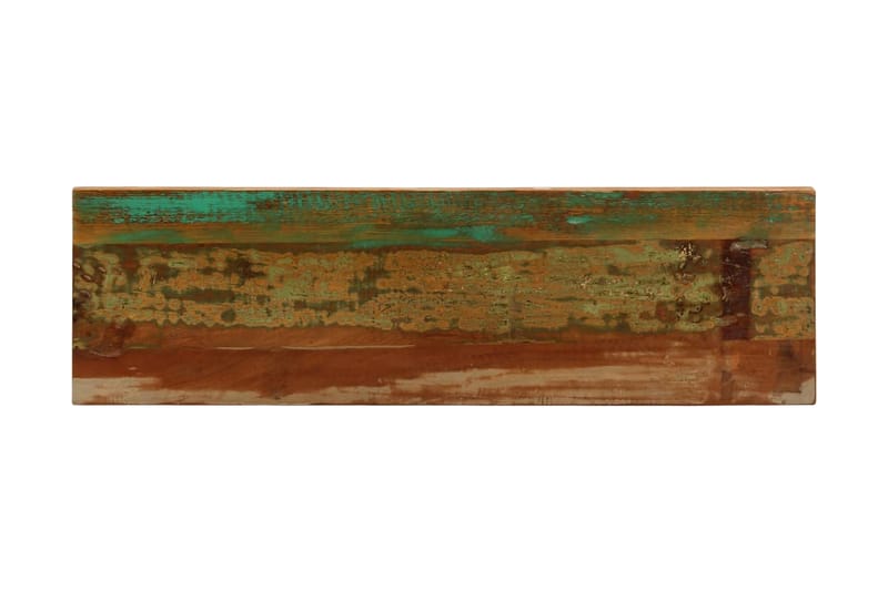 Konsolbord 120 X 35 X 76 Cm Massivt Genanvendt Træ Og Stål - Brun - Møbler - Borde - Aflastningsbord - Konsolbord & sidebord