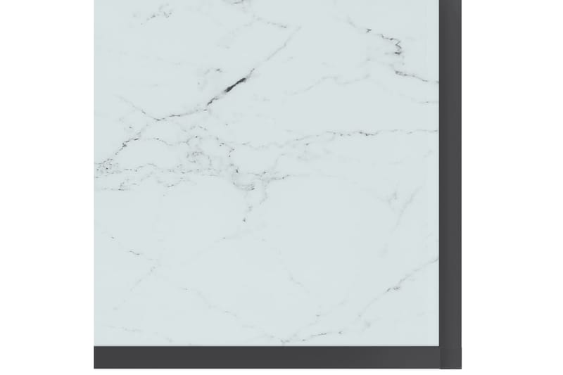 konsolbord 140x35x75,5 cm hærdet glas hvid - Hvid - Møbler - Borde - Aflastningsbord - Konsolbord & sidebord