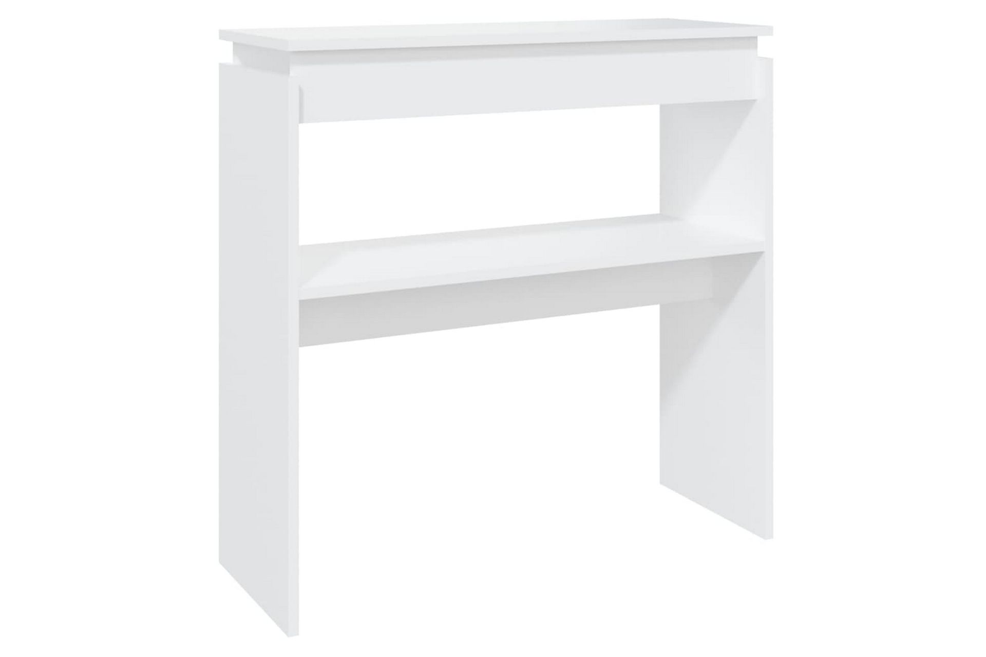 konsolbord 80x30x80 cm spånplade hvid - Hvid - Møbler - Borde - Aflastningsbord - Konsolbord & sidebord