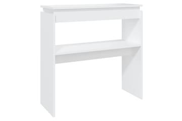 konsolbord 80x30x80 cm spånplade hvid - Hvid - Møbler - Borde - Aflastningsbord - Konsolbord & sidebord