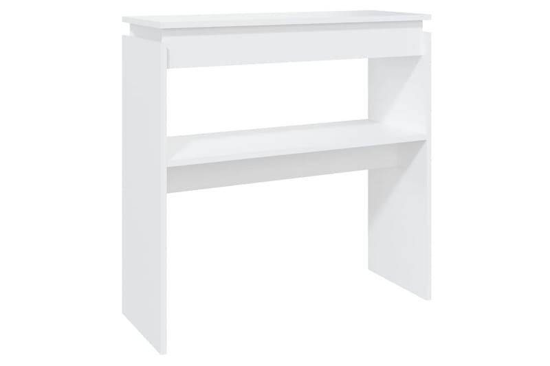 konsolbord 80x30x80 cm spånplade hvid - Hvid - Entrébord - Konsolbord & sidebord