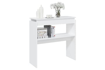 konsolbord 80x30x80 cm spånplade hvid - Hvid - Møbler - Borde - Aflastningsbord - Konsolbord & sidebord
