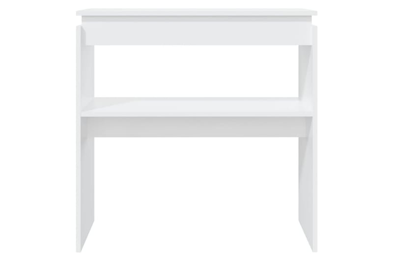 konsolbord 80x30x80 cm spånplade hvid - Hvid - Møbler - Borde - Aflastningsbord - Konsolbord & sidebord