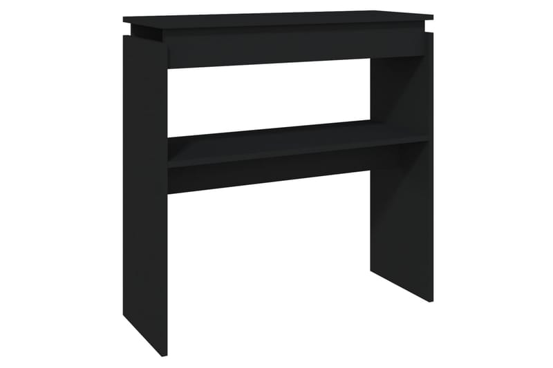 konsolbord 80x30x80 cm spånplade sort - Sort - Møbler - Borde - Aflastningsbord - Konsolbord & sidebord