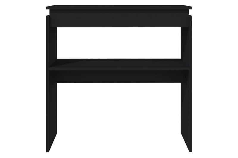 konsolbord 80x30x80 cm spånplade sort - Sort - Møbler - Borde - Aflastningsbord - Konsolbord & sidebord