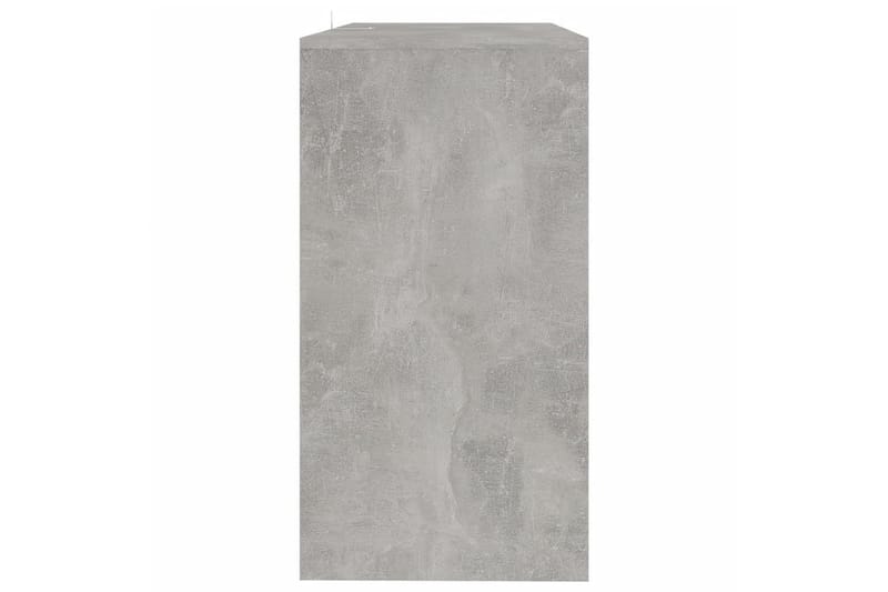 konsolbord 89x41x76,5 cm stål betongrå - Grå - Entrébord - Konsolbord & sidebord