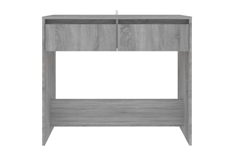 konsolbord 89x41x76,5 cm stål grå sonoma-eg - Grå - Entrébord - Konsolbord & sidebord