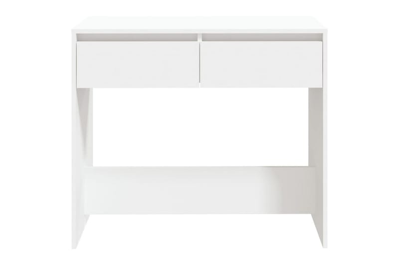 konsolbord 89x41x76,5 cm stål hvid - Hvid - Konsolbord & sidebord - Entrébord