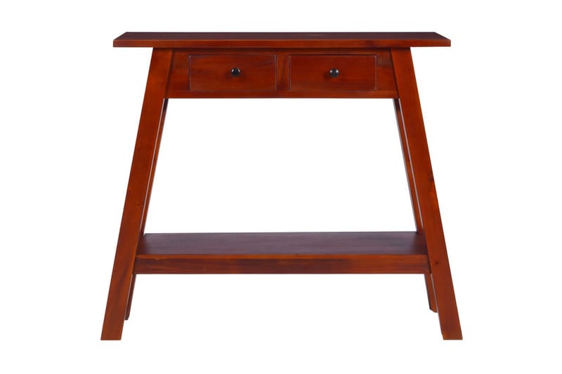 Konsolbord 90x30x75 cm Massivt Mahognitræ Klassisk Brun - Entrébord - Konsolbord & sidebord