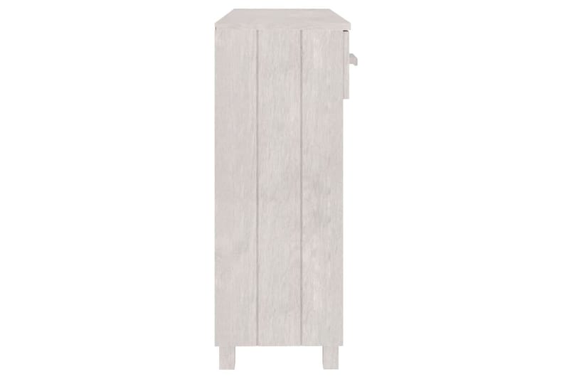 konsolbord 90x35x90 cm massivt fyrretræ hvid - Hvid - Møbler - Borde - Aflastningsbord - Konsolbord & sidebord