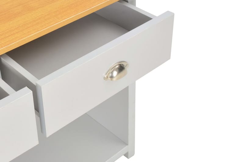 Konsolbord 97 X 35 X 76 Cm Grå - Grå - Møbler - Borde - Aflastningsbord - Konsolbord & sidebord