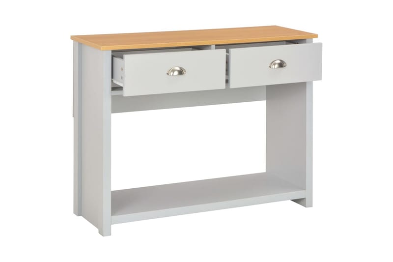 Konsolbord 97 X 35 X 76 Cm Grå - Grå - Møbler - Borde - Aflastningsbord - Konsolbord & sidebord