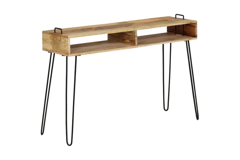 Konsolbord I Massivt Mangotræ 115 X 35 X 76 Cm - Brun - Møbler - Borde - Aflastningsbord - Konsolbord & sidebord