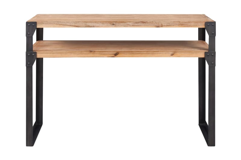 Konsolbord Massivt Akacietræ 120X40X85 Cm - Brun - Møbler - Borde - Aflastningsbord - Konsolbord & sidebord