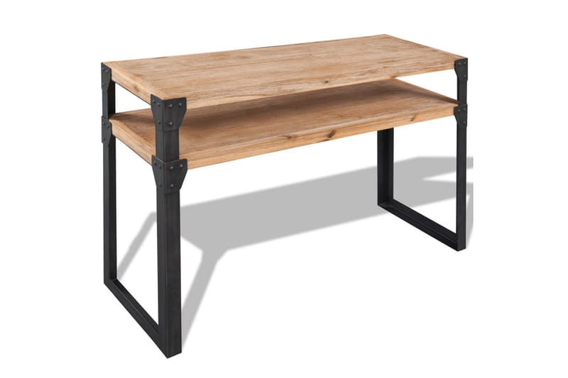 Konsolbord Massivt Akacietræ 120X40X85 Cm - Brun - Møbler - Borde - Aflastningsbord - Konsolbord & sidebord
