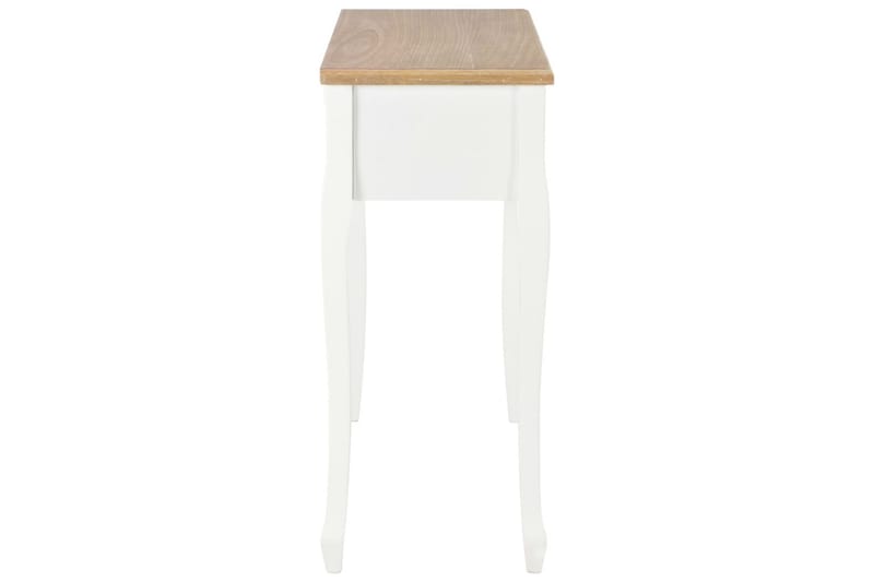 Konsolbord Med 3 Skuffer Hvid - Hvid - Møbler - Borde - Aflastningsbord - Konsolbord & sidebord